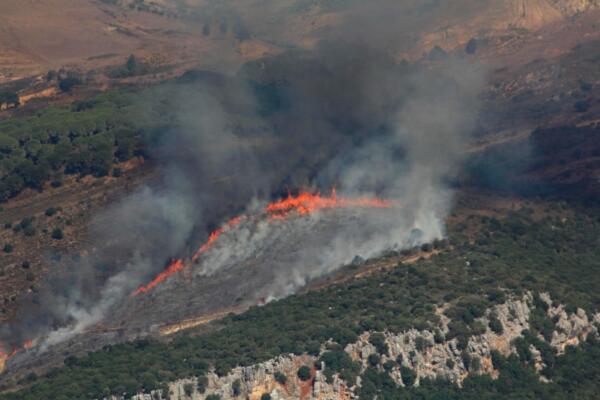 Bombardeos israelíes en Líbano.