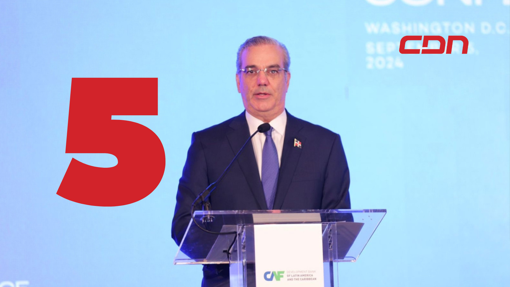 5 Claves del discurso de Abinader en la CAF