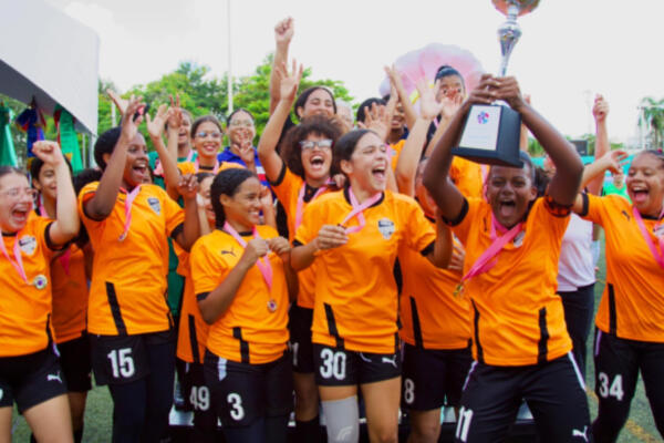 Cibao FC se corona campeón en el Mundialito de Fútbol Femenino Sub-13
