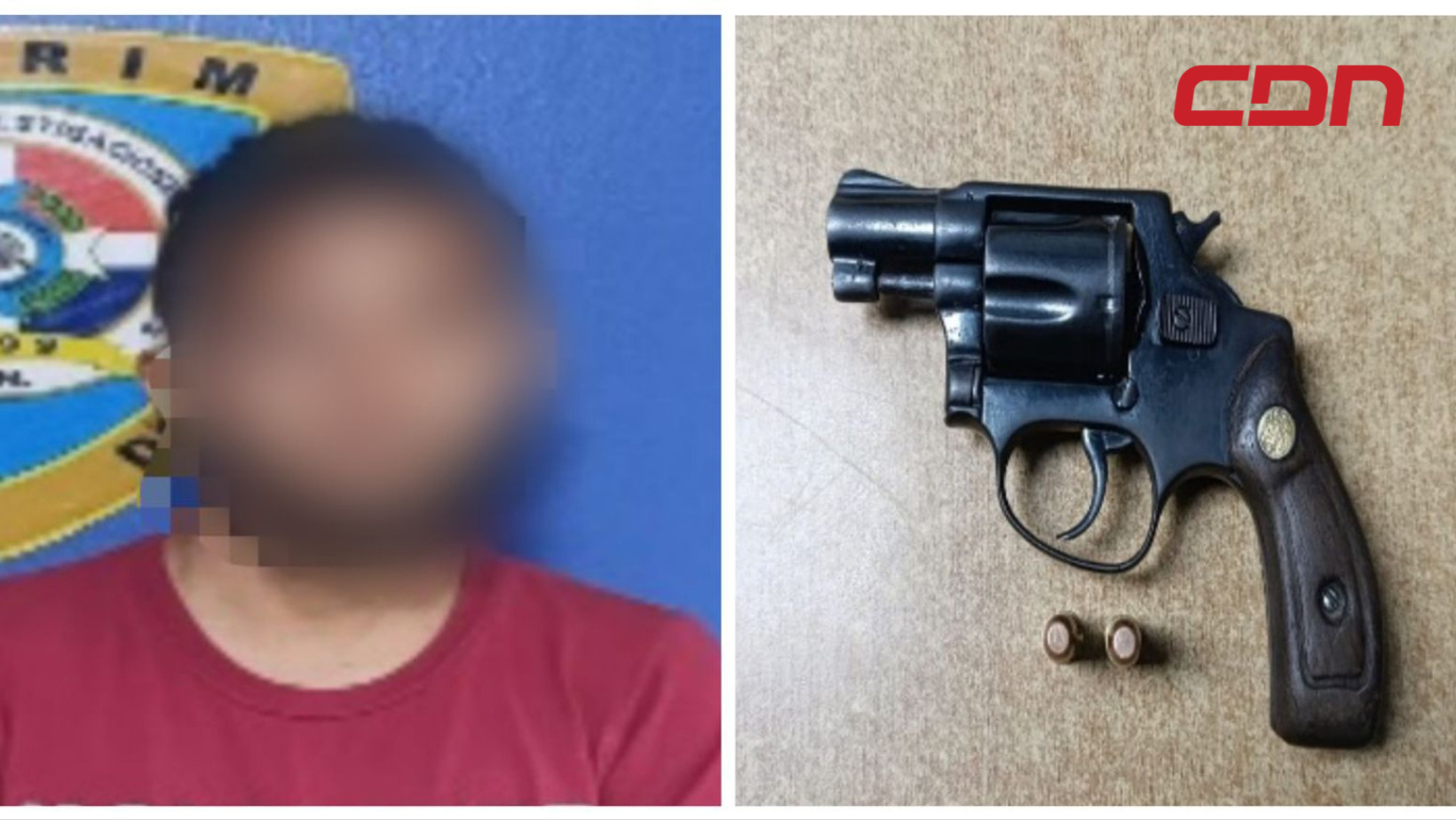 Jonathan Estevez Peralta, alias “Pimpín”, arrestado.