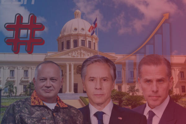 Este 5 de septiembre, entre las tendencias destacan: Blinken, Haití, Palacio Nacional, Alofoke, Diosdado Cabello, Hunter Biden y Puerto Rico. Foto: CDN Digital