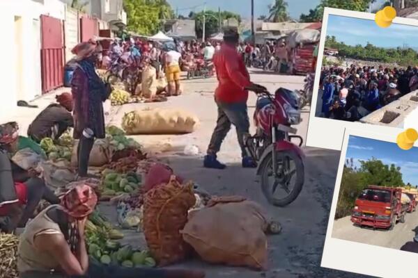 Comerciantes de Pedernales paralizan comercio por prácticas desleales por parte de empresaria 