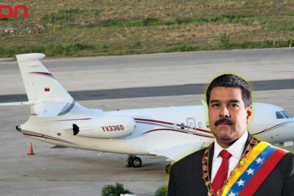 Departamento Tesoro EE.UU. mantiene bloqueada entrada segundo avión de Maduro en RD, específicamente en el Aeropuerto Internacional El Higüero. Foto: CDN Digital
