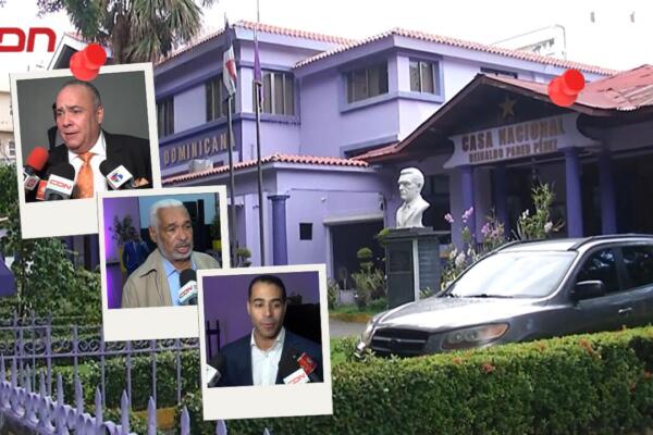 Miembros del Partido de la Liberación Dominicana negaron que la expulsión de Carlos Amarante Baret fuese por criticar a Danilo Medina. Foto: CDN Digital