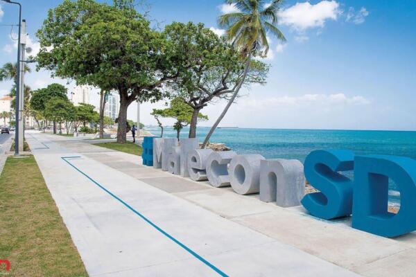 Imagen del Malecón de Santo Domingo. Foto: Fuente externa