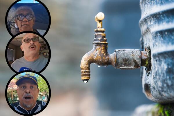 Residentes se quejan por la escasez de agua potable en el municipio de Jánico. Foto CDN Digital