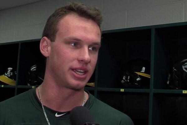 Davidson, quien fue seleccionado en la primera ronda con la selección general número 29 del draft de la MLB de 2019 por el conjunto californiano