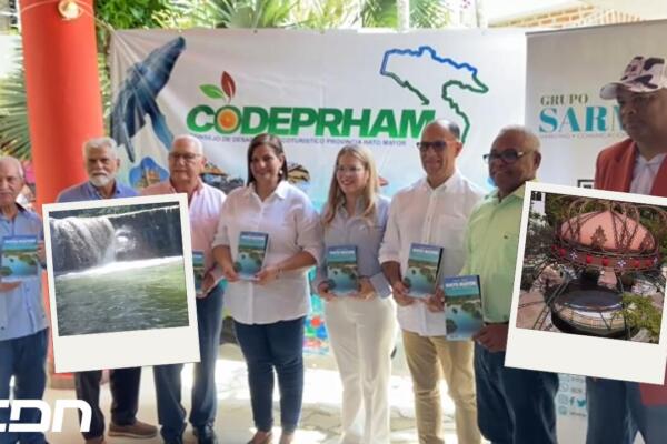 Se llevó a cabo el lanzamiento de la Guía Ecoturística de Hato Mayor, con el objetivo de promover e impulsar la belleza de la provincia. Foto: CDN Digital
