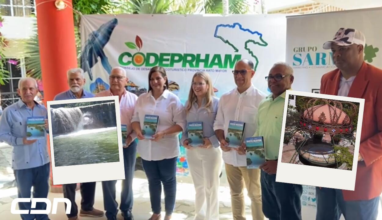 Lanzan guía ecoturística que resalta belleza natural de Hato Mayor