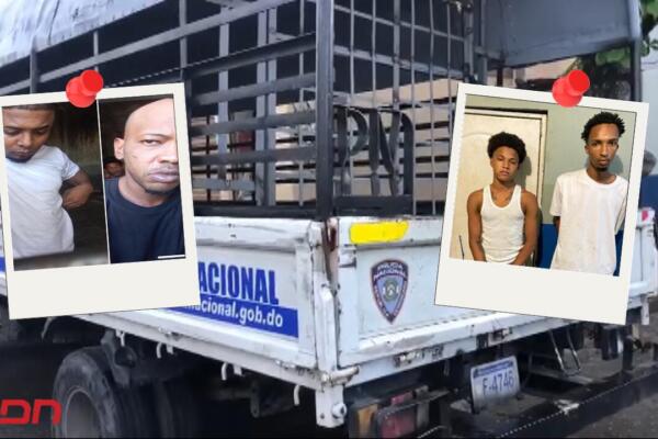 La Policía Nacional informó que desarmó y arrestó en hechos separados dos bandas de asaltantes que confesaron los hechos en Villa Altagracia. Foto: CDN Digital