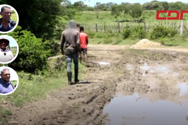 Los agricultores precisaron que el arreglo de este camino los beneficiará para poder transportar sus cosechas. Foto CDN Digital