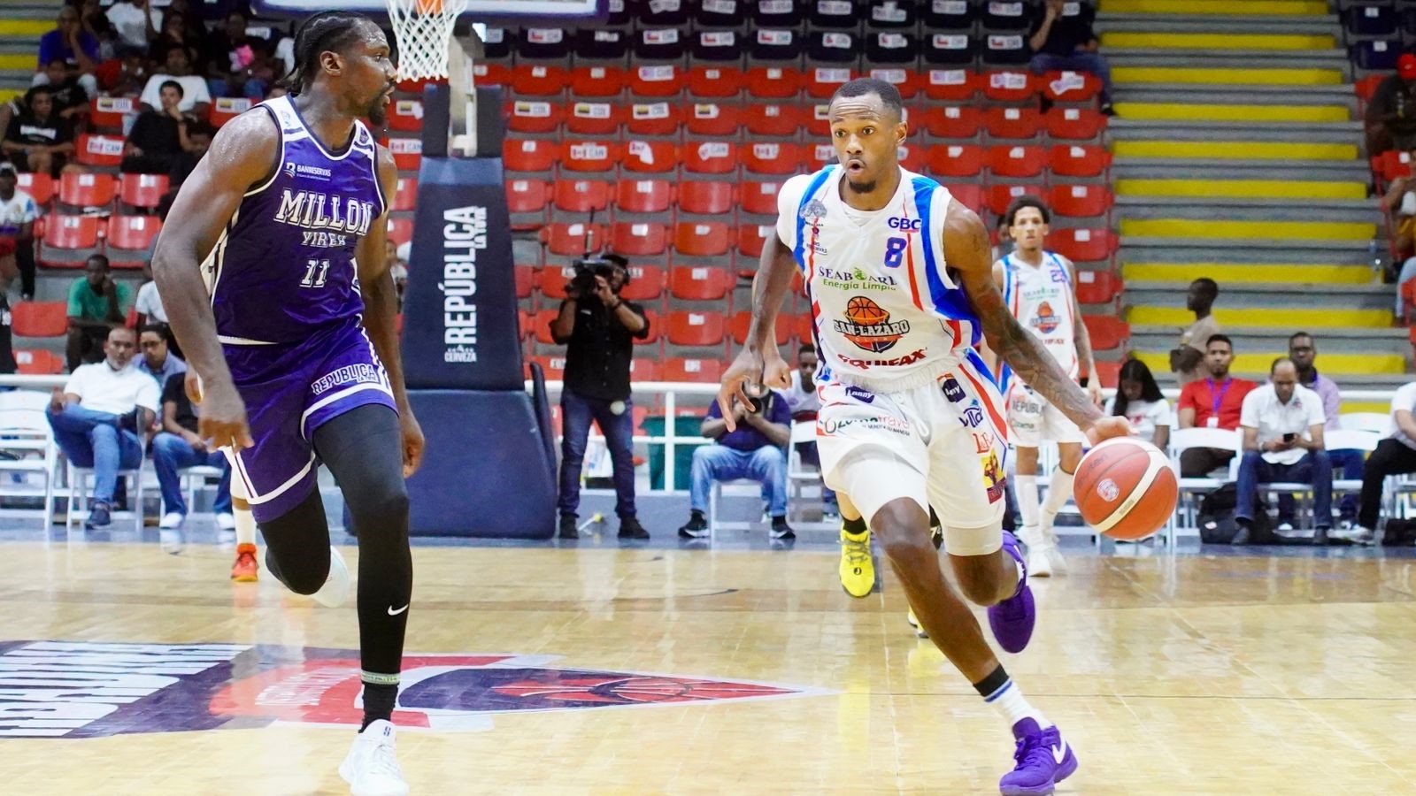 Los lazareños dominaron ampliamente la primera mitad con un margen de 15 puntos, 53-38, tras un primer período arriba de 16, 30-14, y el segundo se recuperó El Millón de uno, 23-24.
