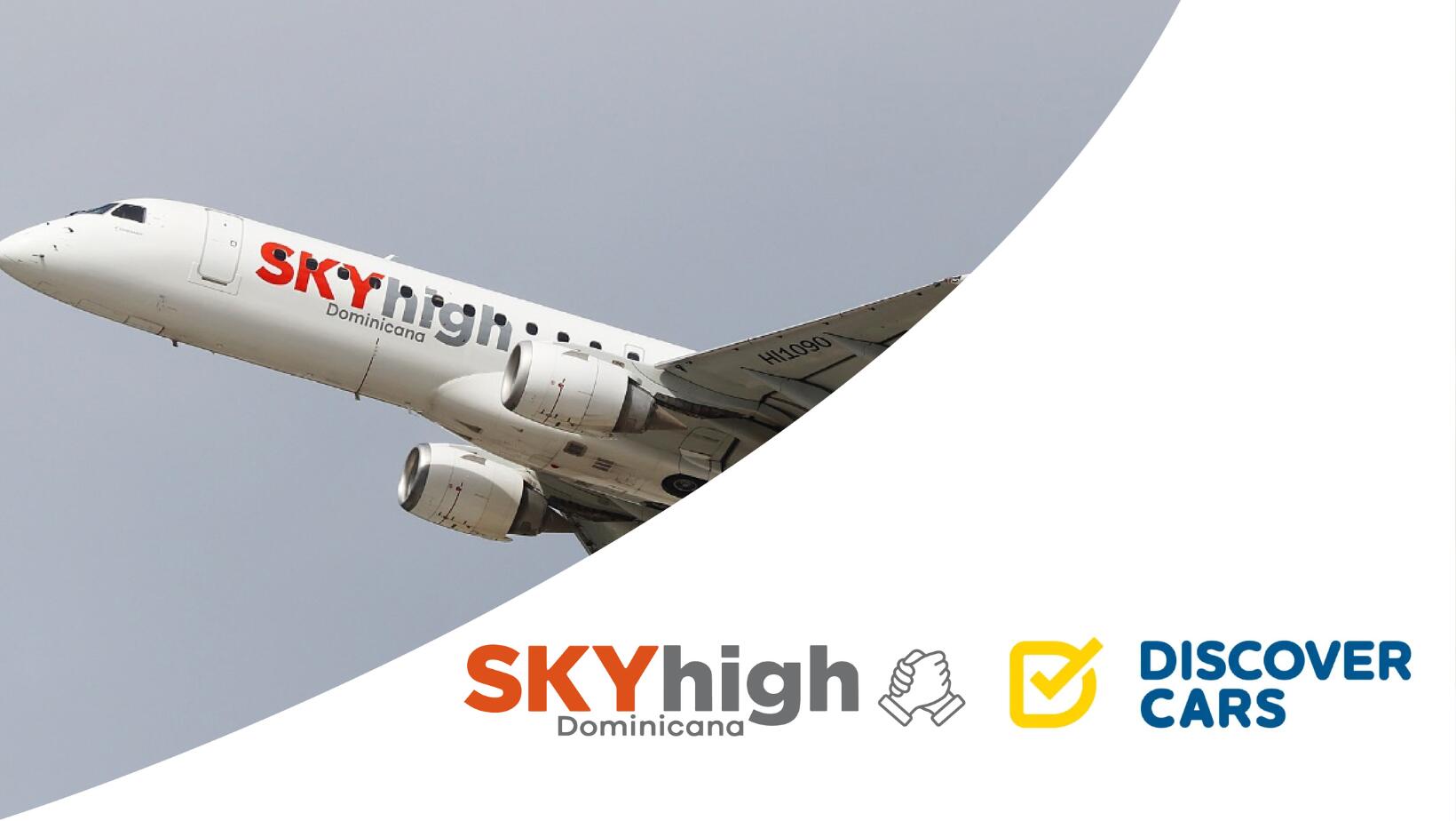 Sky High Dominicana se une a DiscoverCars para reservas de vehículos