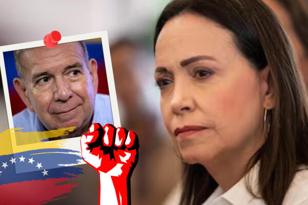 María Corina Machado, líder de la oposición y compañera de lucha de González