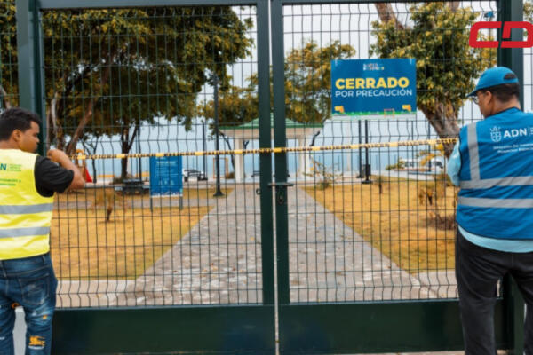Parques cerrados por incidencia de Onda Tropical combinada con Vaguada. 
