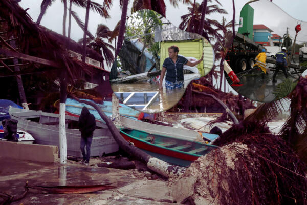 Debido a las intensas lluvias que provocó, se activó un aviso en todas las provincias de República Dominicana