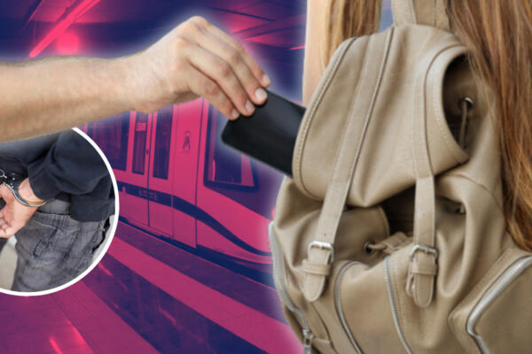 Detienen a hombre acusado de robar celulares en el metro de Santo Domingo
