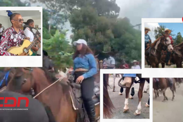 El recorrido a caballo abarco la zona de la presa de Hatillo y otras. Foto: CDN Digital