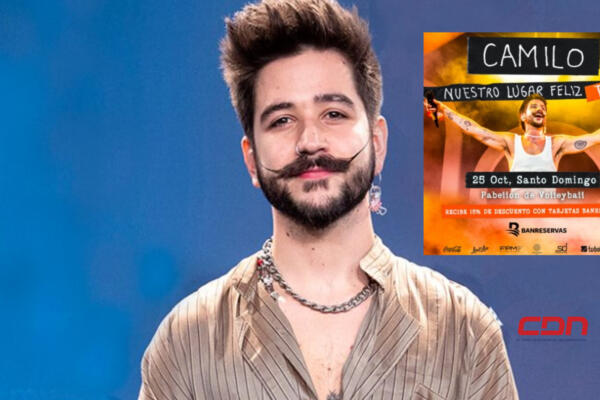 Camilo vuelve a encender el escenario dominicano
