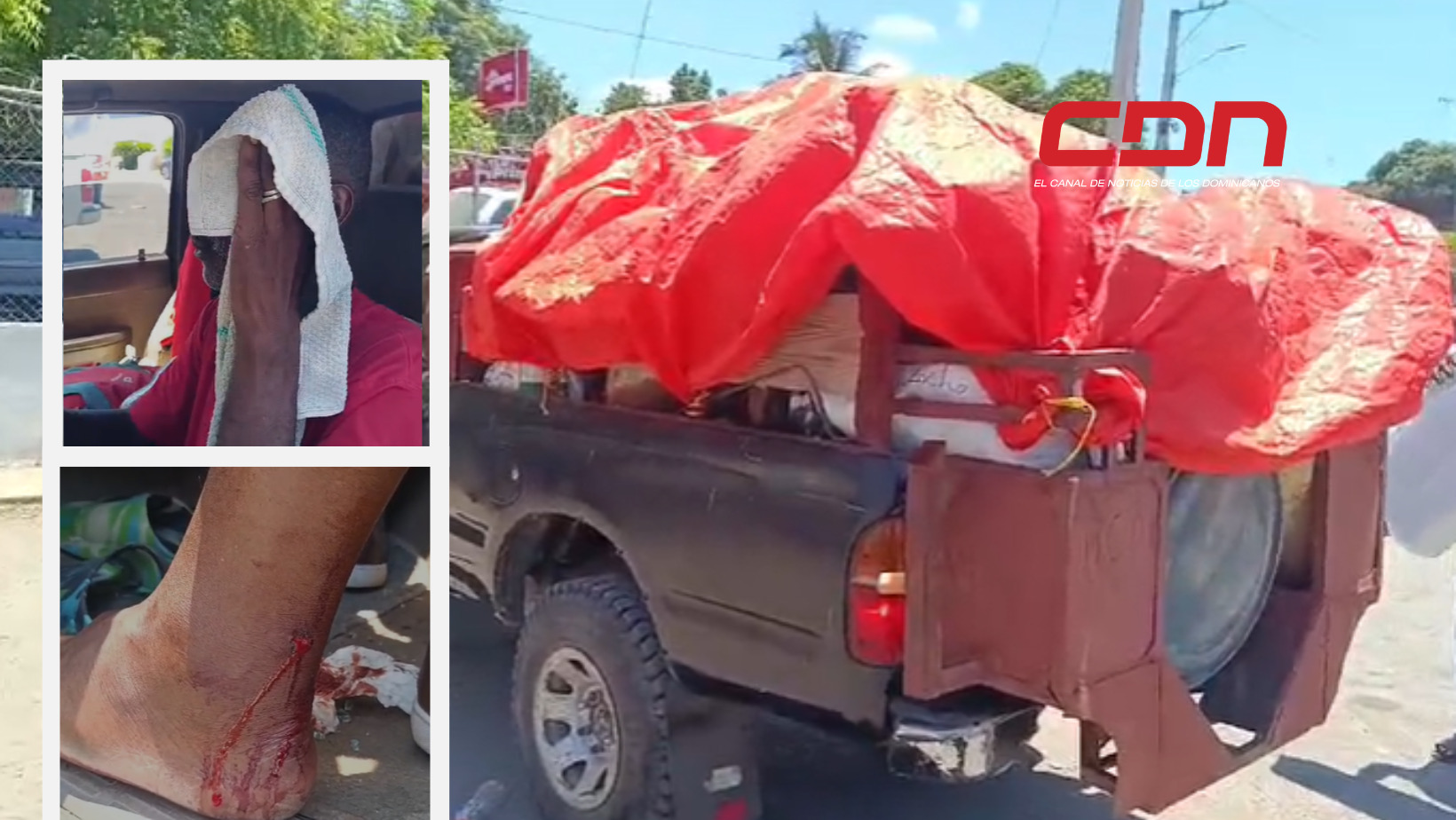 Desconocidos atracaron e hirieron un comerciante haitiano en el municipio de Naverrete. Foto: CDN Digital