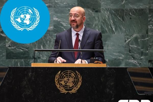 Charles Michel, Presidente del Consejo Europeo de la Unión Europea.