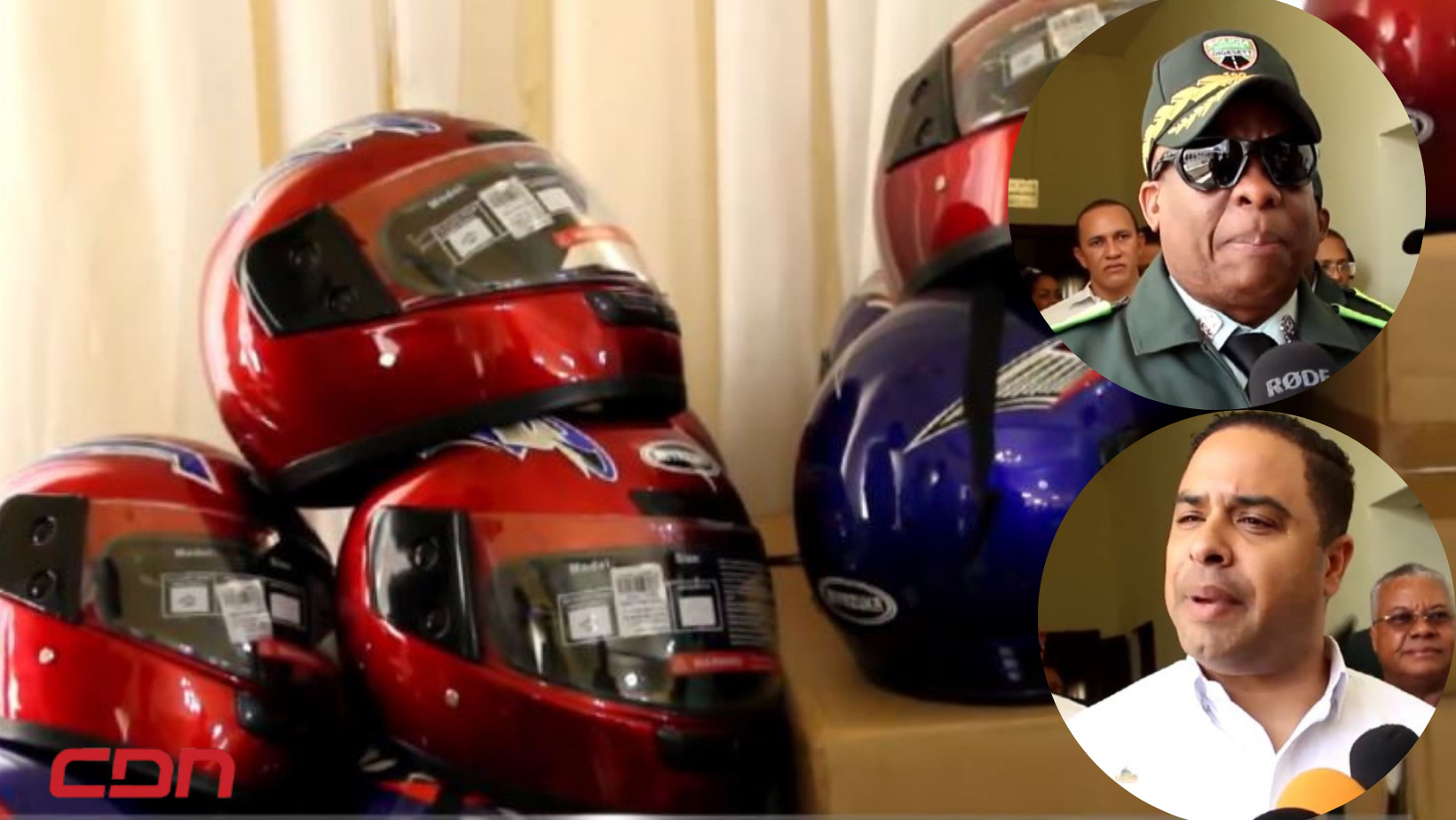 Director de Digesett exhorta a motoristas en San Juan a usar casco protector para salvar vidas
