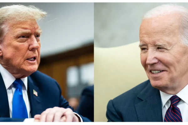  Donald Trump y Presidente de EE. UU Joe Biden. EFE. 
