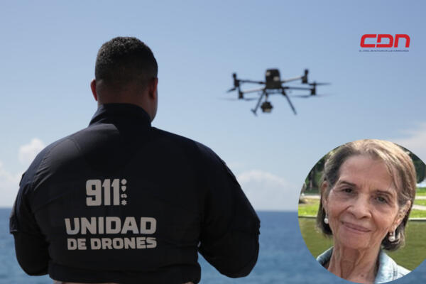 Drones del 911 ayudan a buscar mujer desaparecida