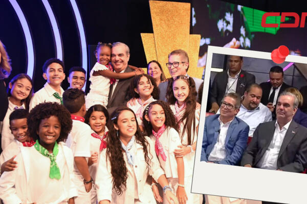 Presidente Luis Abinader en las instalaciones de Radio Televisión Dominicana (RTVD) canal 4