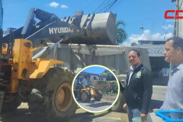 Ayuntamiento de Los Alcarrizos incrementaron los operativos de recuperación de espacios públicos. Foto: CDN Digital 