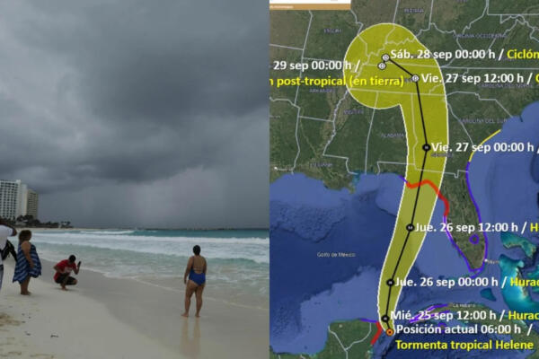 El Huracán Helene no solo afectará Florida, sino a varios estados de la costa Este