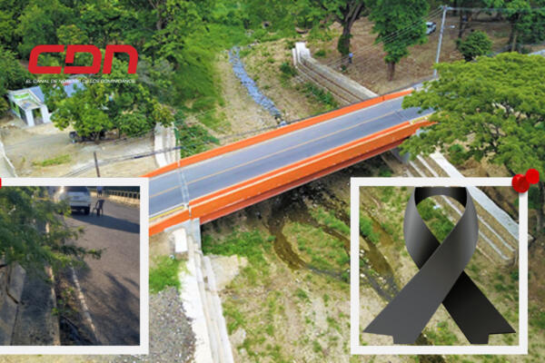Hombre se lanza de puente. Foto: CDN Digital 