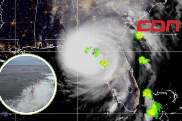 El huracán Helene se debilitó a categoría 1 el viernes por la mañana. Foto: Fuente externa 