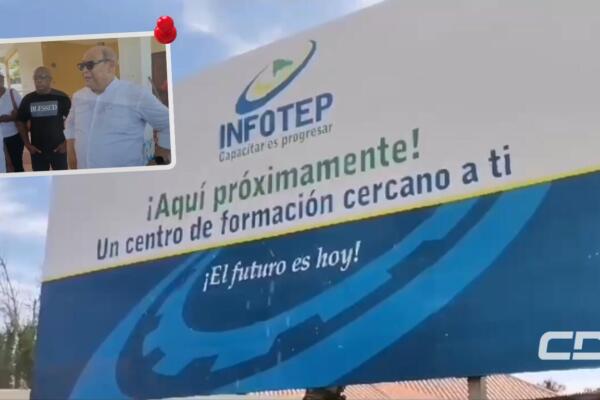 Rafael Santos, director del Infotep dio un importante anuncio que promete transformar el sector turístico de Sabana de la Mar y su entorno. 