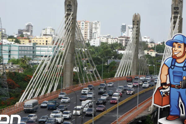 Inspeccionarán puente Juan Bosch para conocer condiciones de su funcionamiento