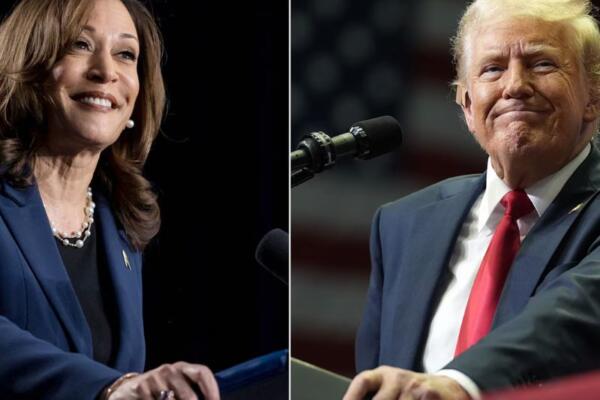 Kamala Harris y Donald Trump. Fuente externa.