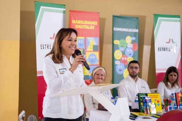 Loly Tavárez de Estrella, Presidenta de Fundación Estrella destacó la importancia del aprendizaje de un segundo idioma