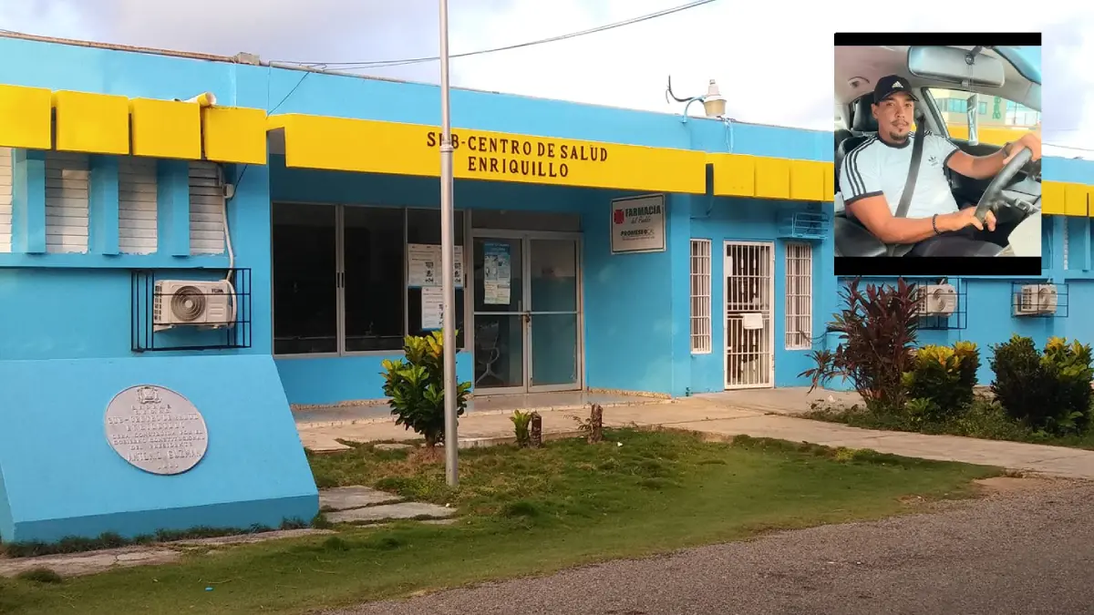 Ronny Castillo falleció este domingo mientras recibía atenciones médicas en el Hospital del municipio de Enriquillo