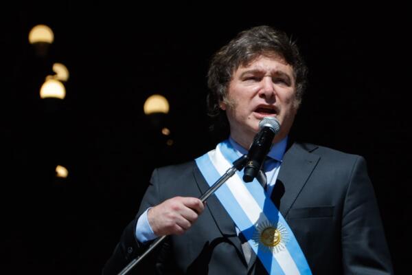 Presidente de Argentina, Javier Milei. EFE. 