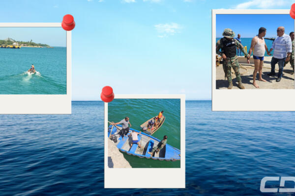 La Defensa Civil, Cesep y la Armada Dominicana salvaron a un hombre de morir ahogado en el océano Atlántico cerca del muelle de Puerto Plata.