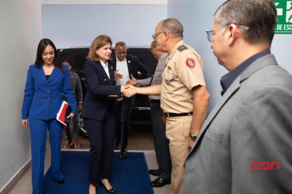 Raquel Peña supervisa avances en Seguridad Ciudadana.(foto, fuente externa)