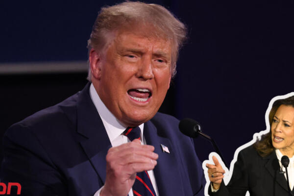 Trump dice que debate con Harris en canal ABC fue armado en su contra