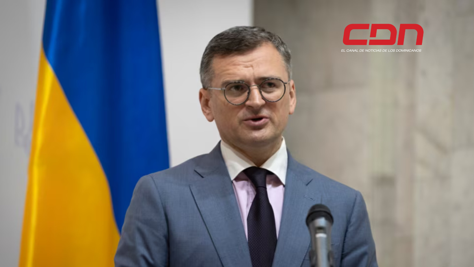 El ministro de Asuntos Exteriores de Ucrania, Dmytro Kuleba. Foto: CDN Digital