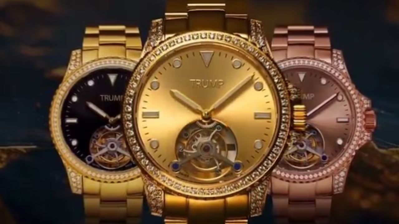Trump ahora tiene una linea de relojes con su nombre, el más caro a 100.000 dólares