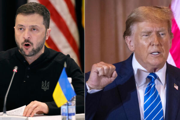 El presidente de Ucrania, Volodímir Zelenski, celebró que el expresidente de Estados Unidos, Donald Trump, saliera “sano y salvo”.