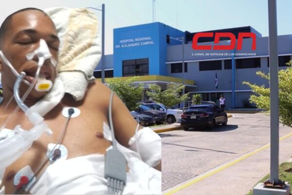 Jefferson González está en cuidados intensivos en el Hospital Universitario Alejandro Cabral. Foto: CDN Digital 