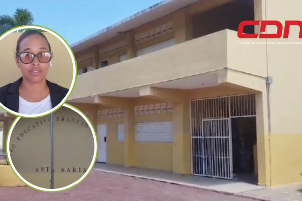 El centro educativo ubicado en el distrito municipal de Santa María en la provincia Montecristi, paralizaron por falta de maestros. Foto: CDN Digital 