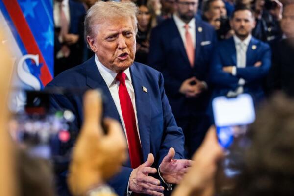 Trump se encuentra bajo 