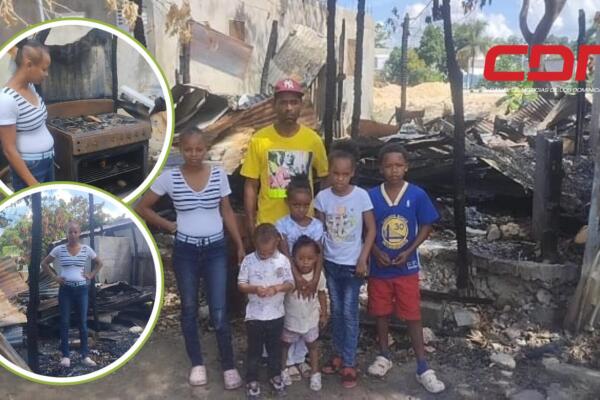 En el incendio murió un niño de un año y 11 meses. Foto: CDN Digital 