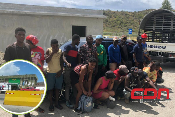 El arresto se llevó a cabo en el chequeo militar cruce Vicente Noble, en Barahona. Foto: CDN Digital 